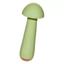 Green 5-Function Magic Mushroom Rechargeable Wand Vibrator - 5.9 Inch at Spencer's