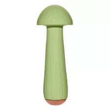 Green 5-Function Magic Mushroom Rechargeable Wand Vibrator - 5.9 Inch at Spencer's