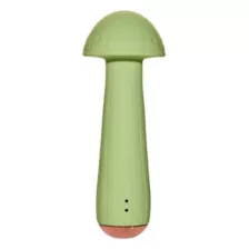 Green 5-Function Magic Mushroom Rechargeable Wand Vibrator - 5.9 Inch at Spencer's