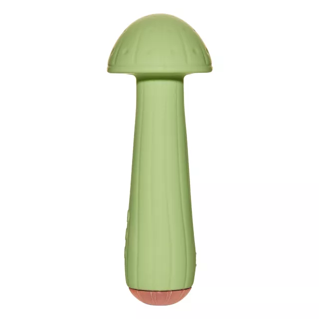 Green 5-Function Magic Mushroom Rechargeable Wand Vibrator - 5.9 Inch at Spencer's