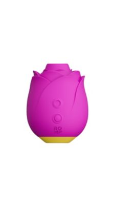 Pink Rose Clitoral Vibrator 3 Inch - ROMP