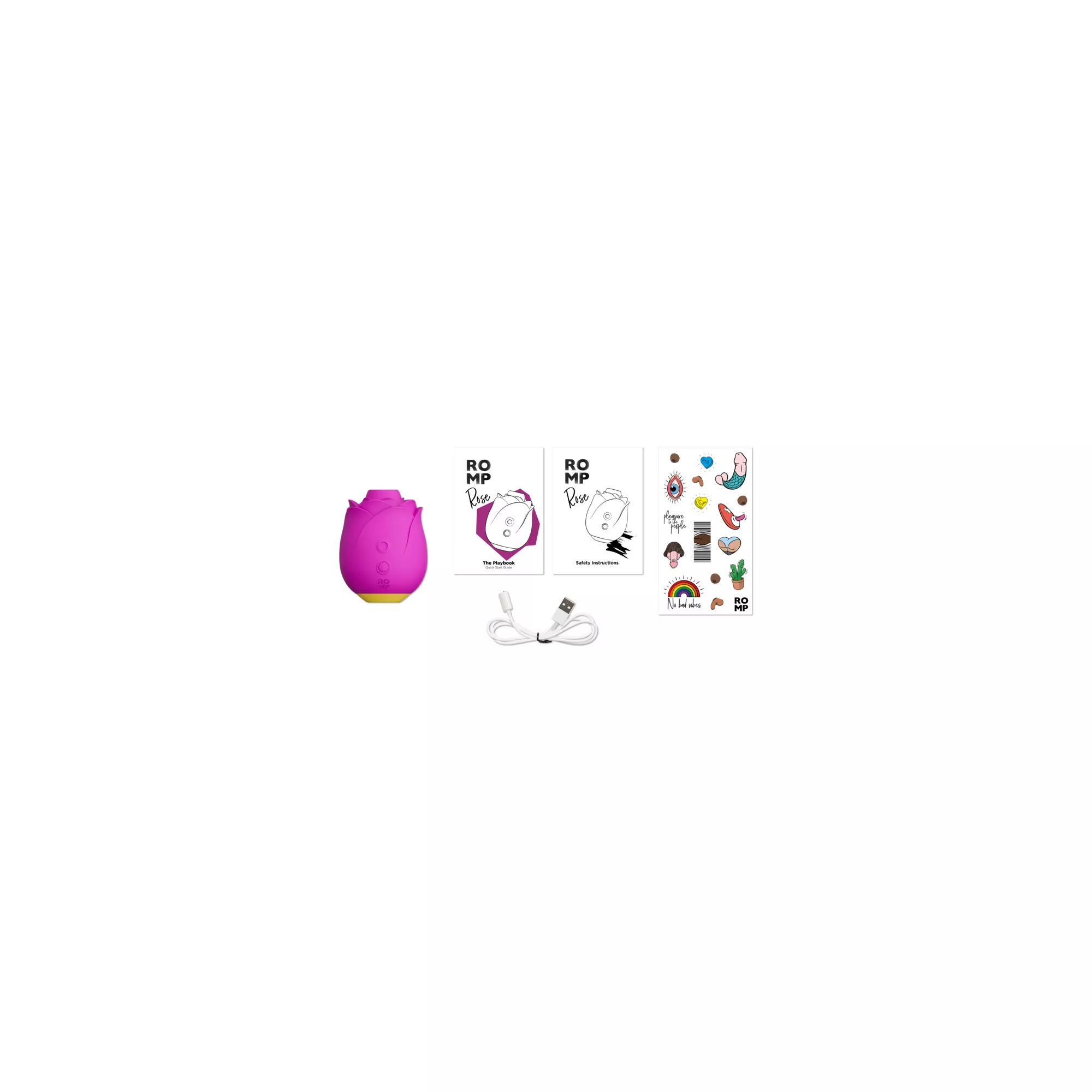 ROMP Rose Fall In Lust Clitoral Vibrator at Spencer's