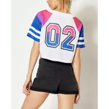 Both Teams Bisexual Pride Cropped Jersey at Spencer's