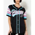 Proud AF Transgender Pride Baseball Jersey at Spencer's