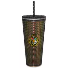 Studded Hogwarts Cup with Straw 20 oz. - Harry Potter at Spencer's
