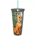 Scooby Doo Glitter Cup with Straw - 20 oz. at Spencer's