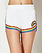 Pride Fuck Labels Rainbow Shorts
