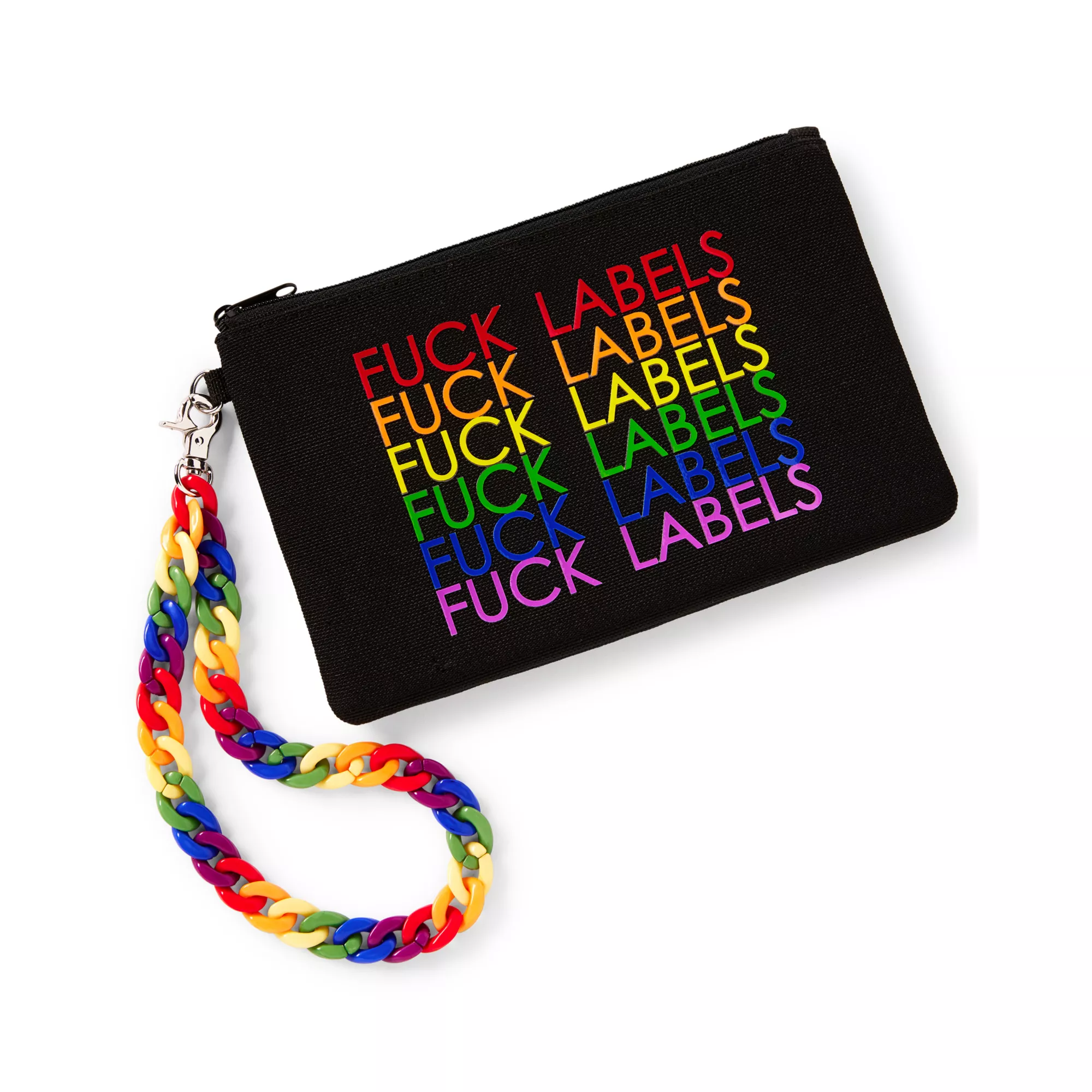 Fuck Labels Wristlet at Spencer's
