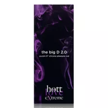 The Big D Dildo 2.0 8 Inch Purple - Hott Love Extreme at Spencer's
