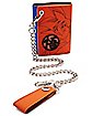 Orange Dragon Ball Z Bifold Chain Wallet