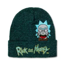 Peekaboo Cuff Beanie Hat - Rick and Morty at Spencer's