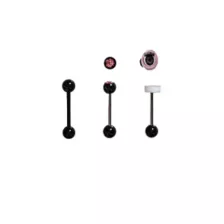 Multi-Pack Eyeball Barbells 3 Pack - 14 Gauge at Spencer's