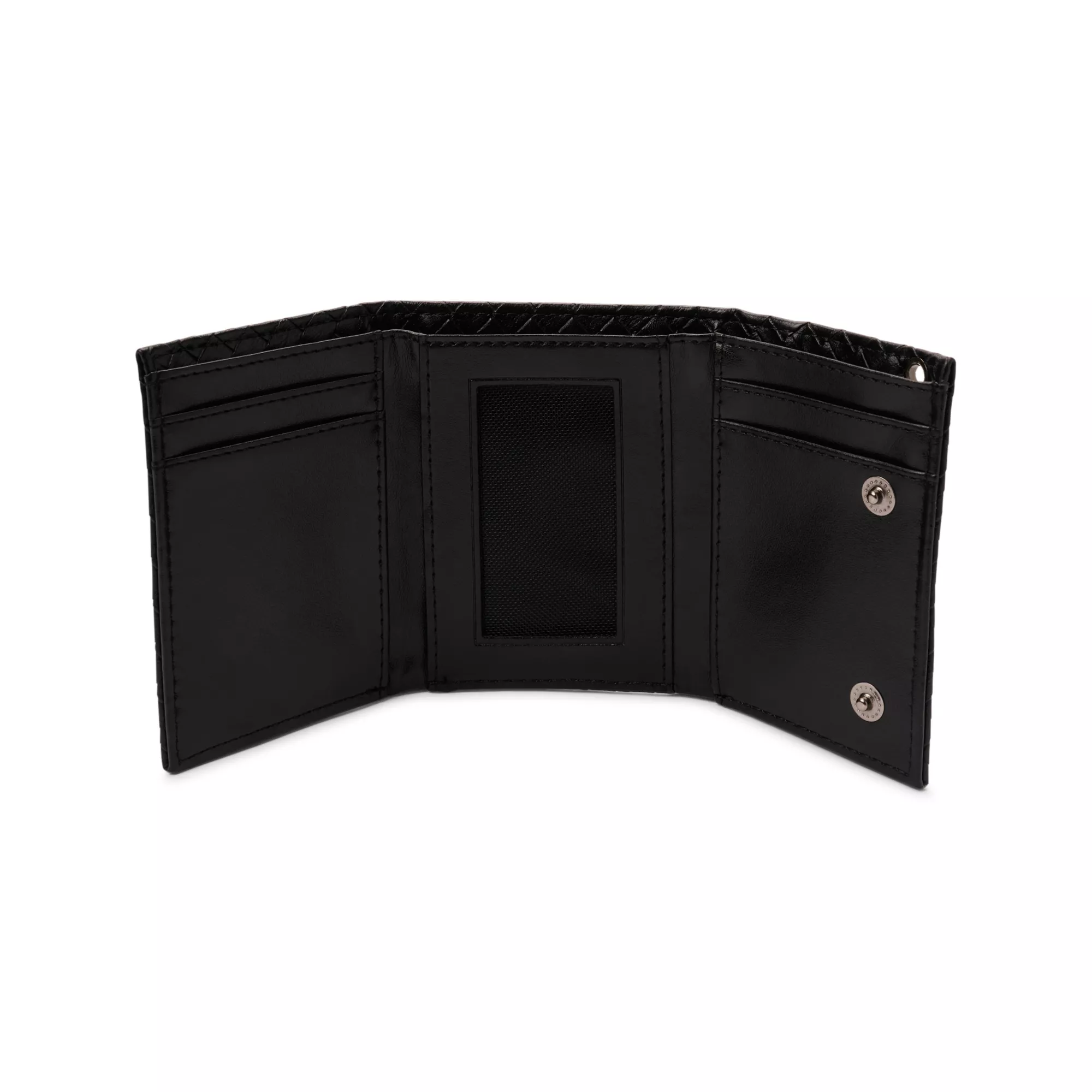 Black Skull Bifold Wallet at Spencer's