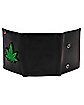 Weed Leaf Chain Bifold Wallet