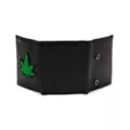 Weed Leaf Chain Bifold Wallet at Spencer's