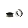 Black and White Double Flare Tunnels at Spencer's