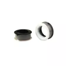 Black and White Double Flare Tunnels at Spencer's