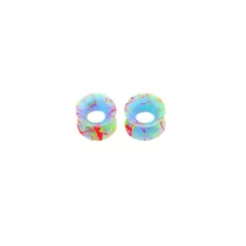 Pink and Blue Silicone Splatter Tunnel Plugs at Spencer's