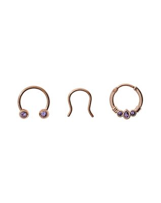 Bronze septum sale ring