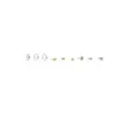 Multi-Pack Silvertone Celestial Pin and Hoop Nose Rings 9 Pack - 20 Gauge at Spencer's