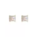 White Iridescent Plugs at Spencer's