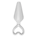 Heart of Steel Metal Butt Plug - 4.8 Inch at Spencer's