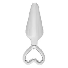 Heart of Steel Metal Butt Plug - 4.8 Inch at Spencer's