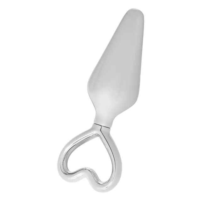 Heart of Steel Metal Butt Plug - 4.8 Inch at Spencer's