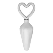 Heart of Steel Metal Butt Plug - 4.8 Inch at Spencer's