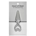 Heart of Steel Metal Butt Plug - 4.8 Inch at Spencer's