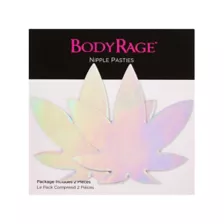 Holographic Weed Leaf Nipple Pasties at Spencer's