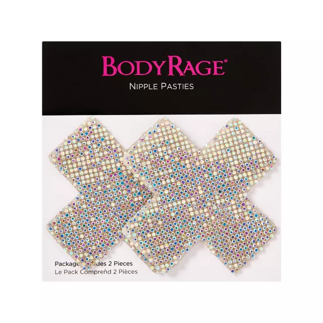 Sparkling X Nipple Pasties at Spencer's