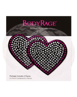 Reusable Crystal Heart Pasties