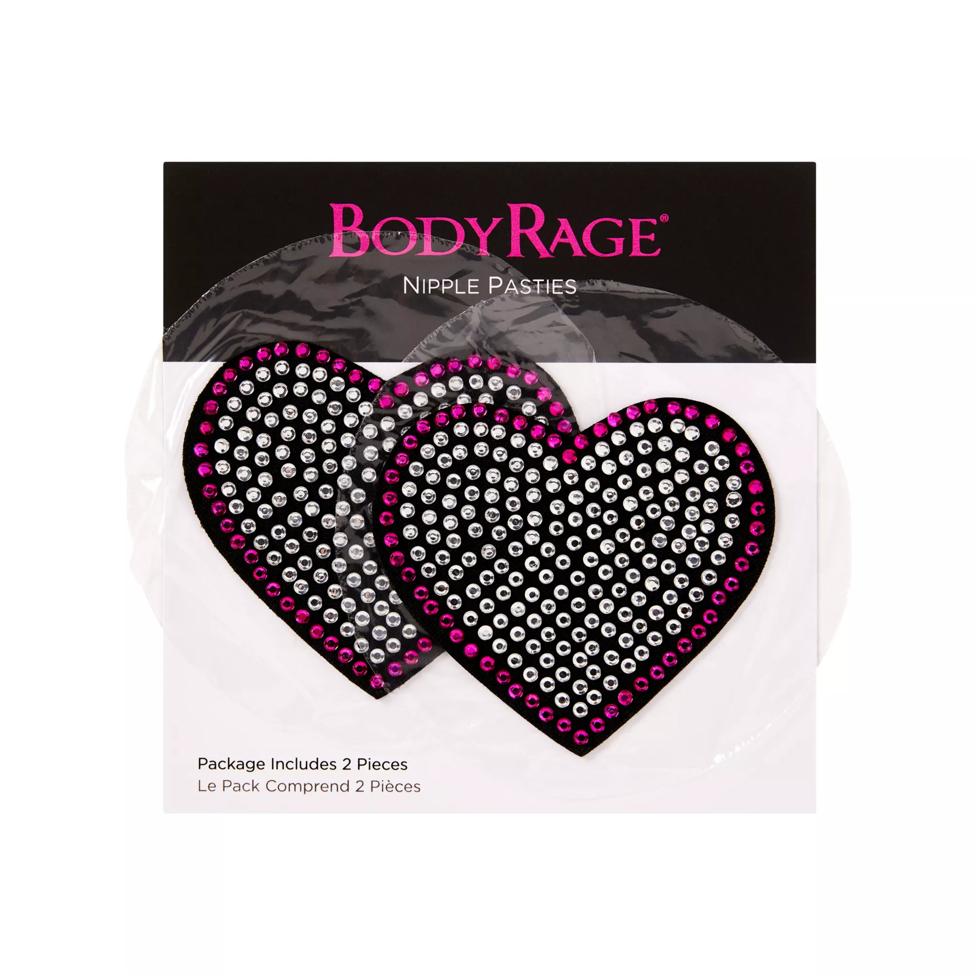 Reusable Crystal Heart Pasties at Spencer's