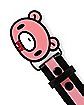 Gloomy Bear Pink Striped Belt