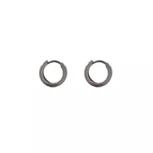 Silvertone Textured Huggie Hoop Earrings at Spencer's