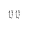Silvertone Barbed Wire Dangle Earrings at Spencer's