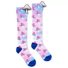 Tie Dye Mushroom Knee High Socks at Spencer's