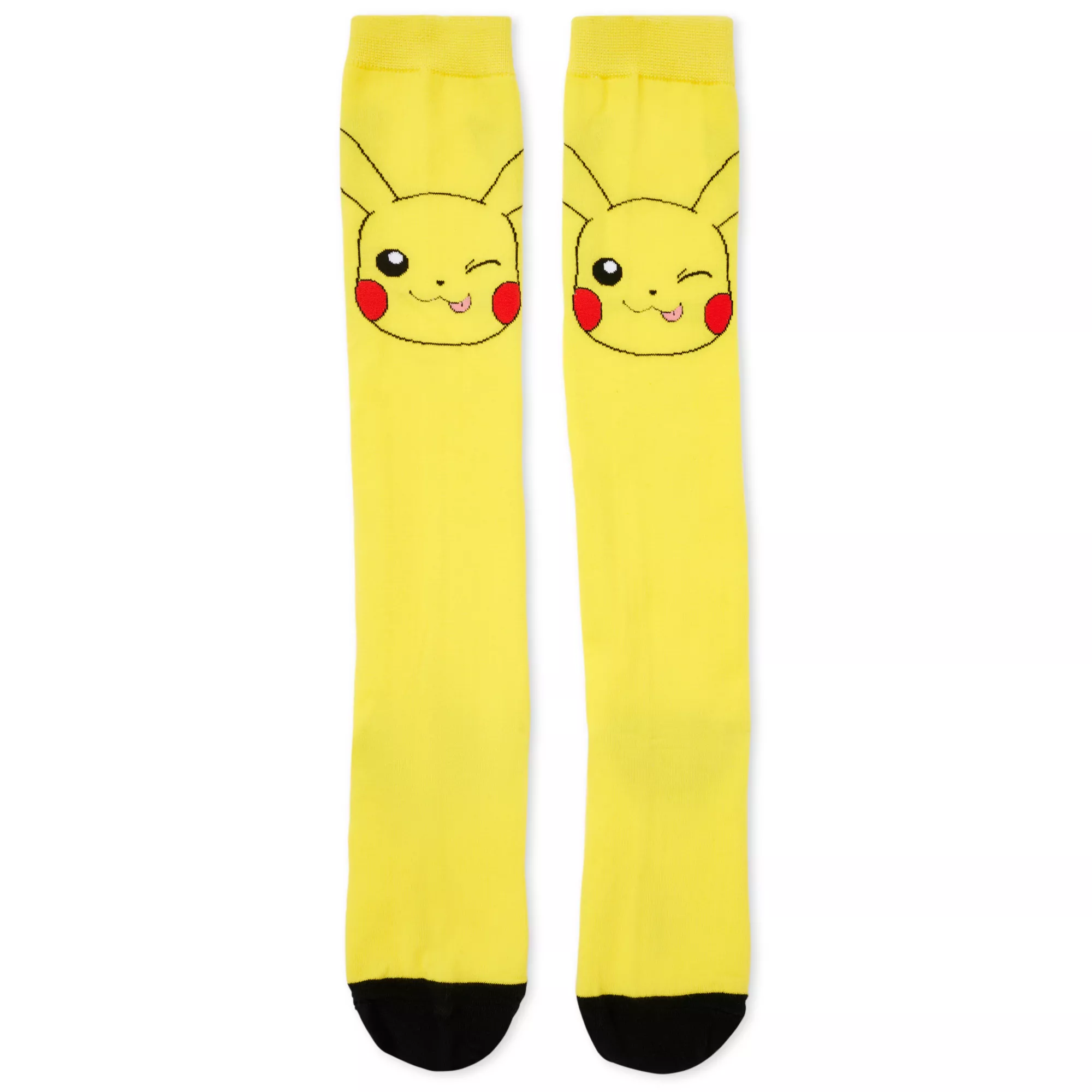Winking Pikachu Knee High Socks - Pokémon at Spirit Halloween