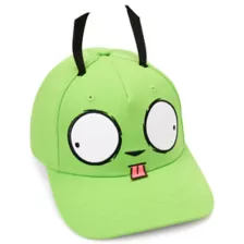 Gir 3D Snapback Hat - Invader Zim at Spencer's