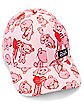 Pink Gloomy Bear Snapback Hat