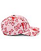 Pink Gloomy Bear Snapback Hat