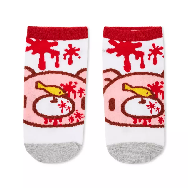 Gloomy Bear No Show Socks - 5 Pair at Spencer's