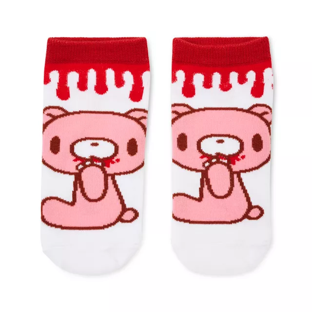 Gloomy Bear No Show Socks - 5 Pair at Spencer's