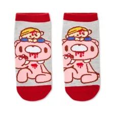 Gloomy Bear No Show Socks - 5 Pair at Spencer's