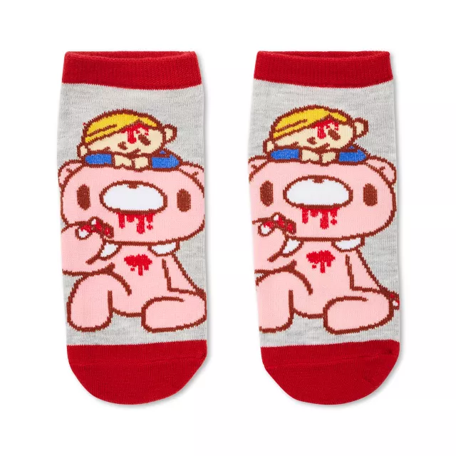 Gloomy Bear No Show Socks - 5 Pair at Spencer's
