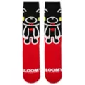 Red and Black Gloomy Bear 360 Crew Socks at Spencer's