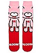 Pink Gloomy Bear 360 Crew Socks
