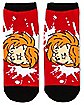 Multi-Pack Chucky No Show Socks - 5 Pack