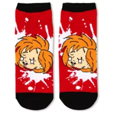 Multi-Pack Chucky No Show Socks - 5 Pack at Spencer's